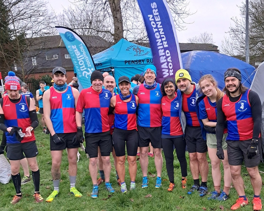 All the WRR runners before the Town Park race